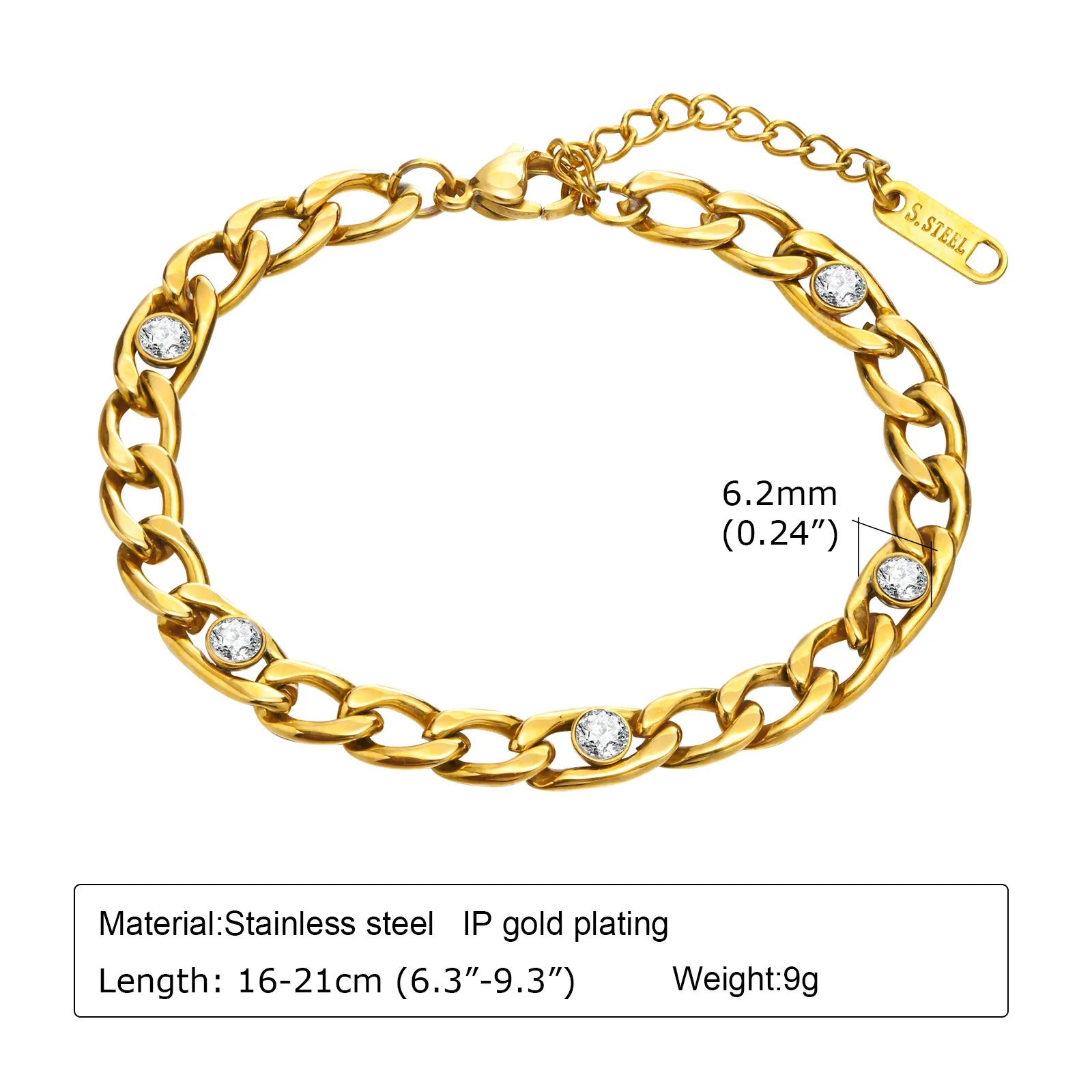 The Golden Gauge Bracelet