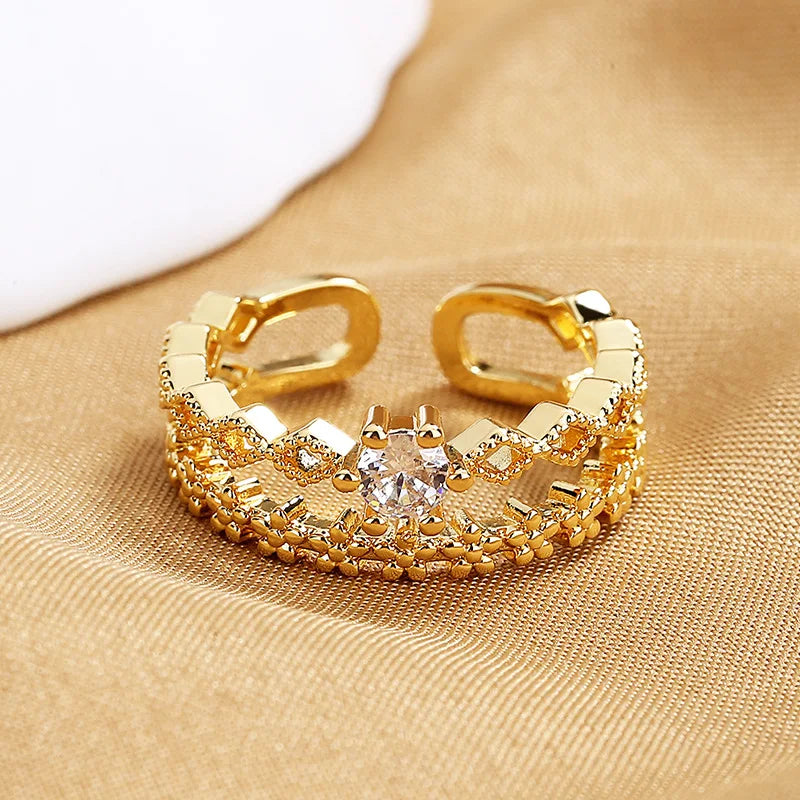 The Crystal Vine Ring