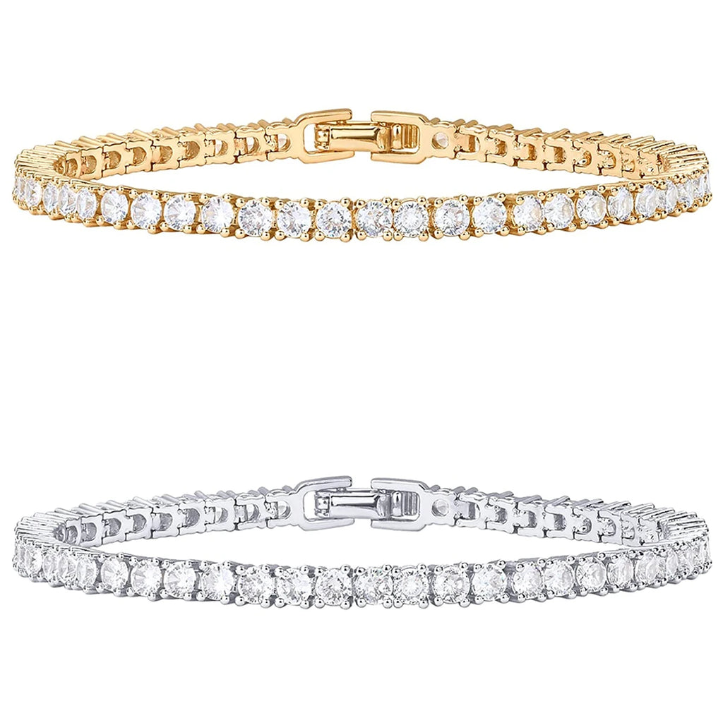 Crystal Pathway Bracelets