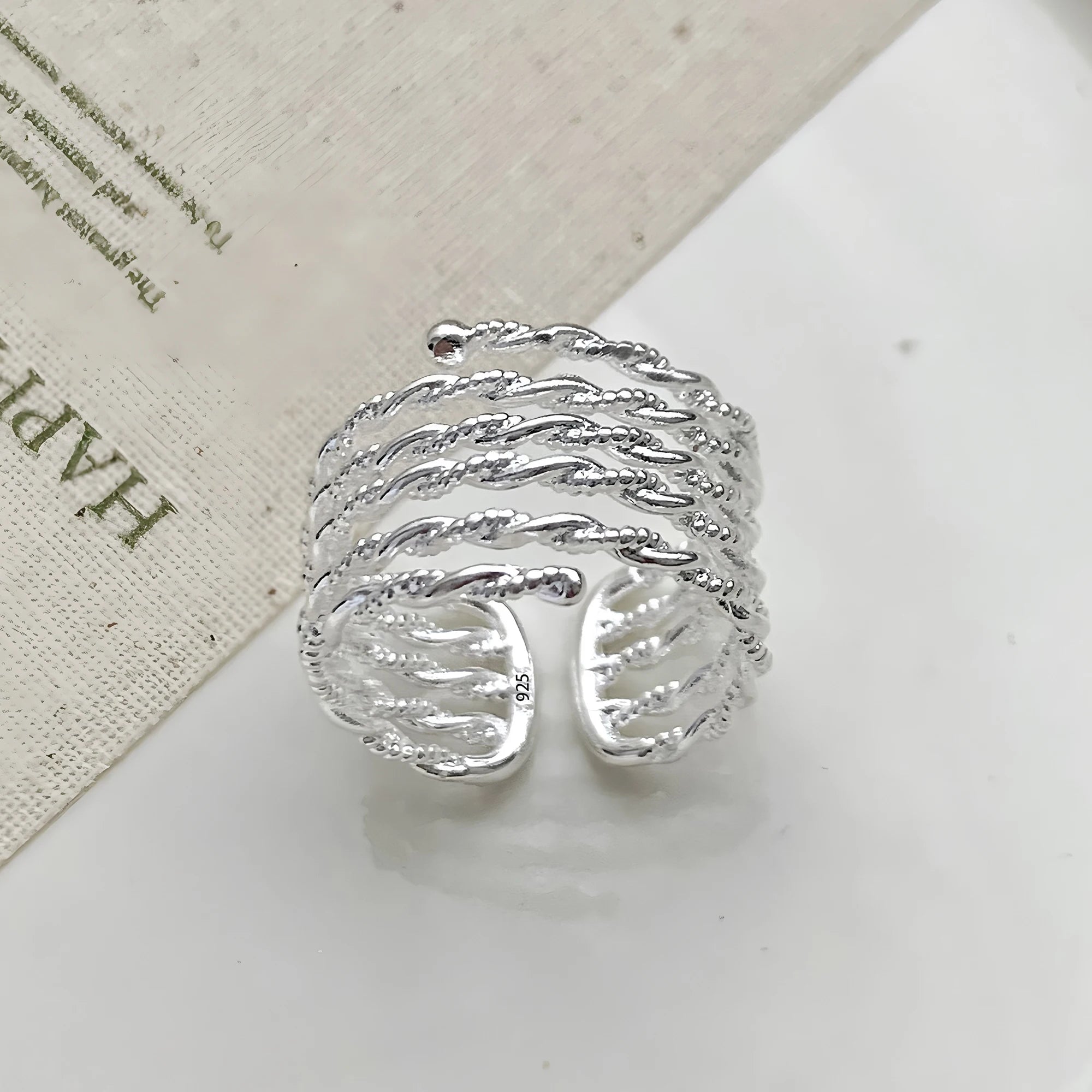 The Crystal Vine Ring