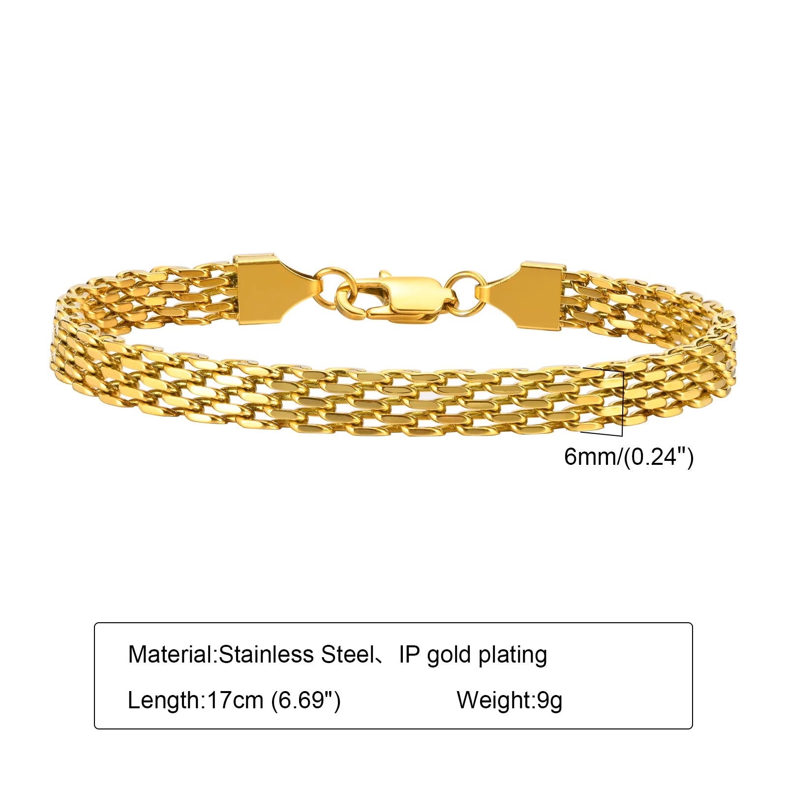 The Golden Gauge Bracelet