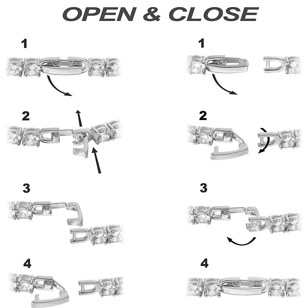 Crystal Pathway Bracelets