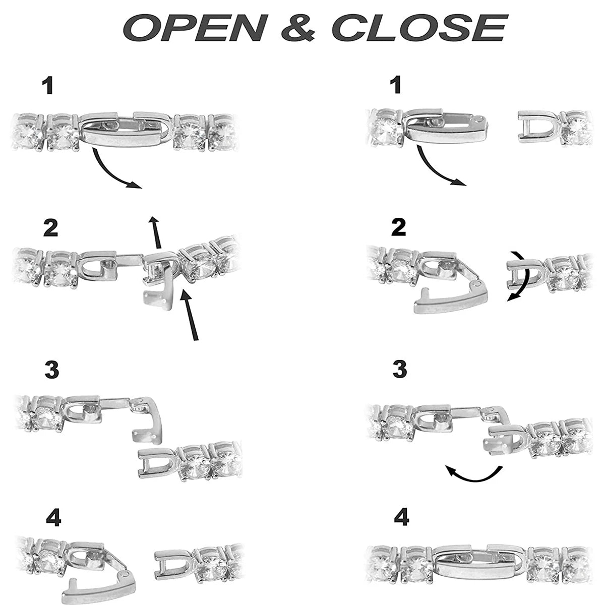 Crystal Pathway Bracelets