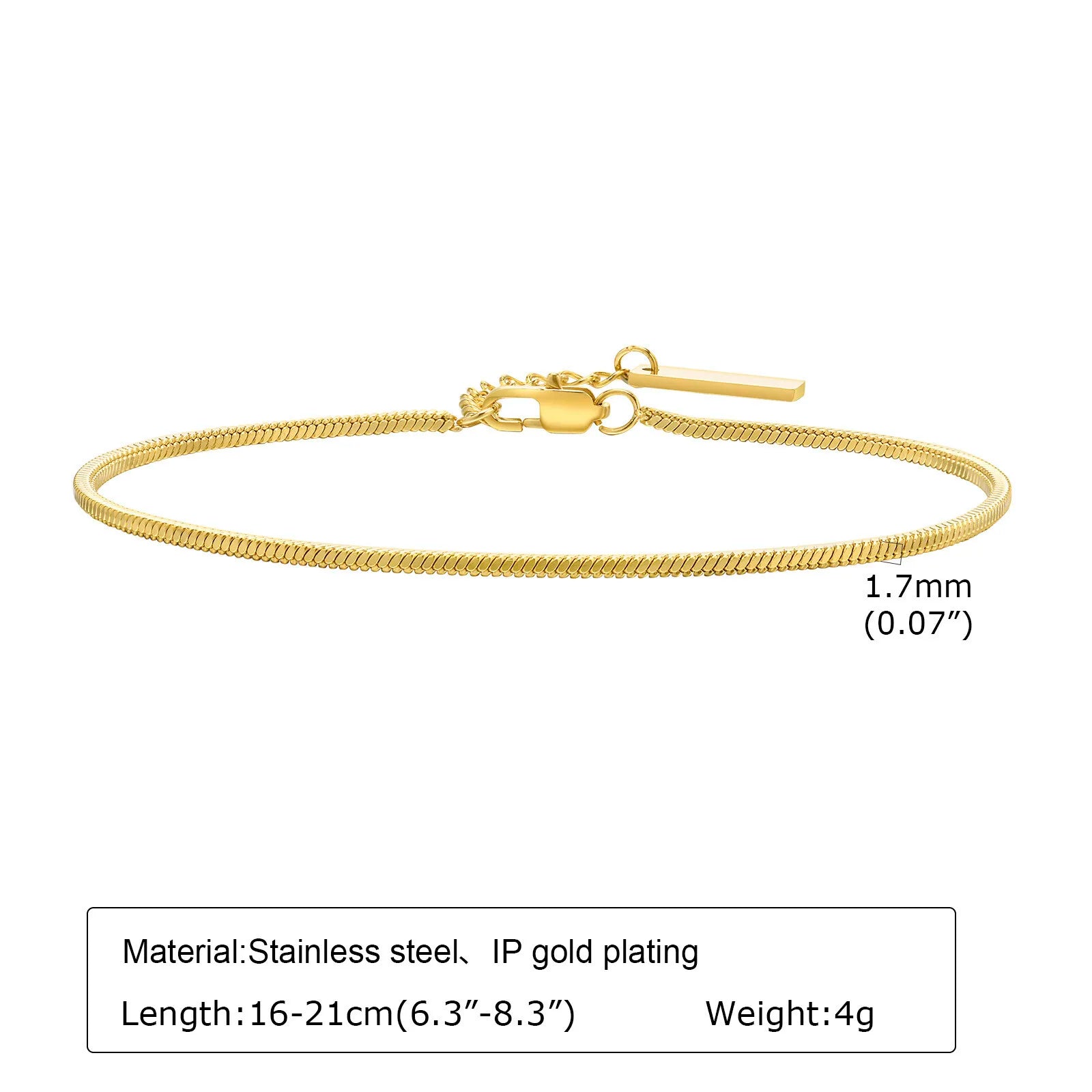 The Golden Gauge Bracelet